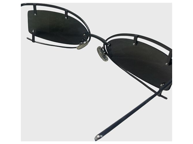 Acne Lunettes de soleil Acné Studio Noir - vue 6