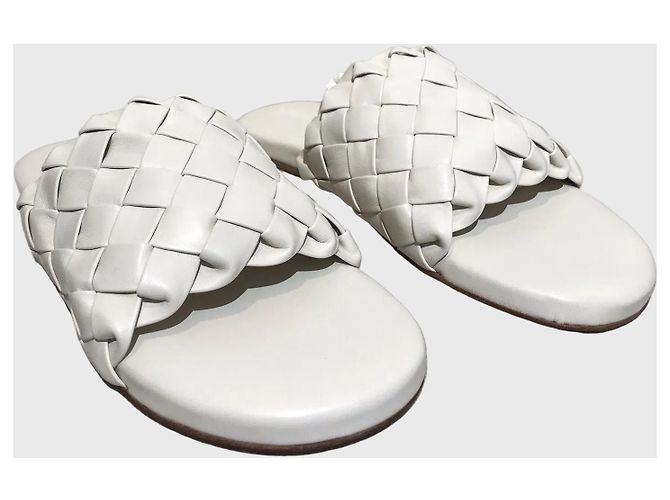 Mules Bottega Veneta T.41 Bianco - vista 2