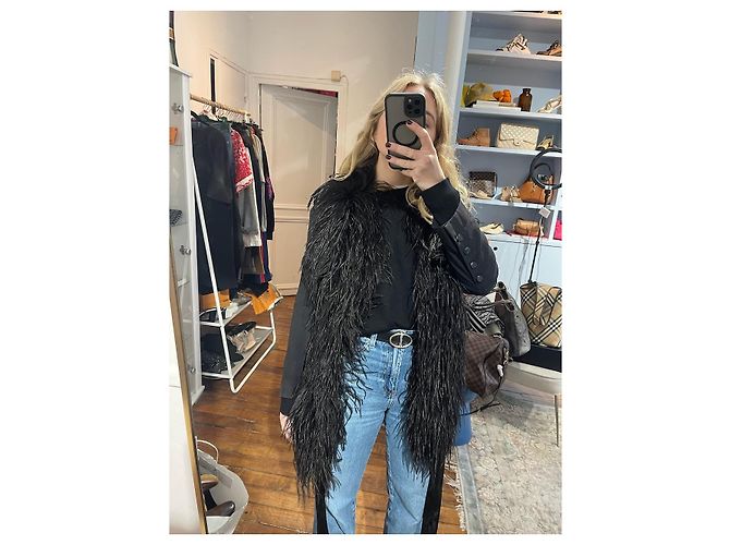 Sonia Rykiel Jacke schwarz T.40 - Ansicht 2