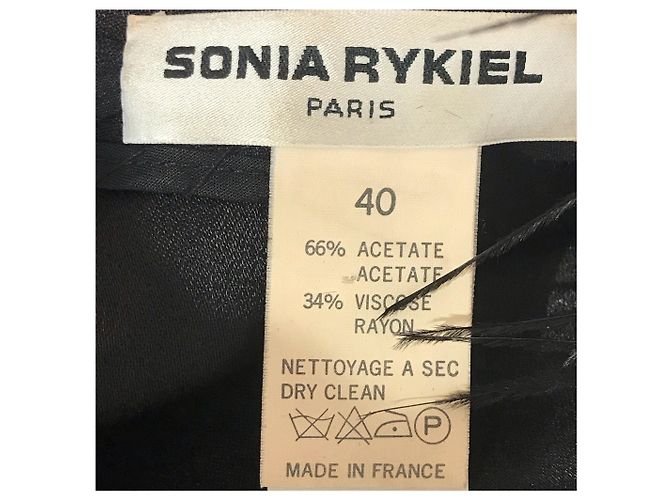 Sonia Rykiel Jacke schwarz T.40 - Ansicht 8