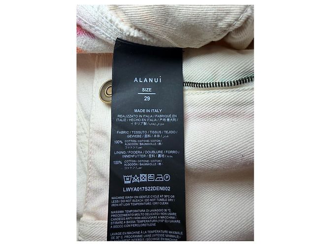 Jeans Alanui arancione T.29 - vista 7