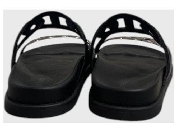 Sandali Hermès Extra T.37 Nero - vista 5