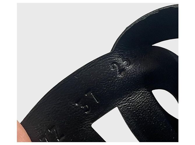 Sandali Hermès Extra T.37 Nero - vista 7