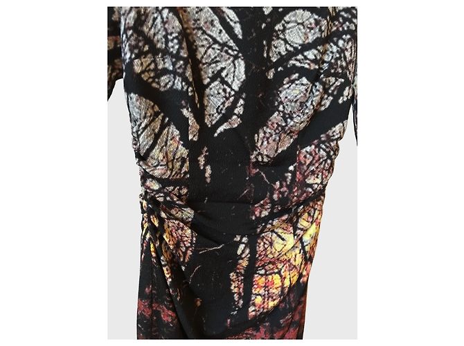 Diane Von Furstenberg Kleid T.2 Mehrfarben - Ansicht 2