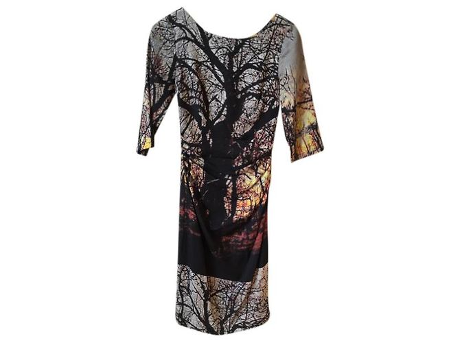 Diane Von Furstenberg Kleid T.2 Mehrfarben - Ansicht 5