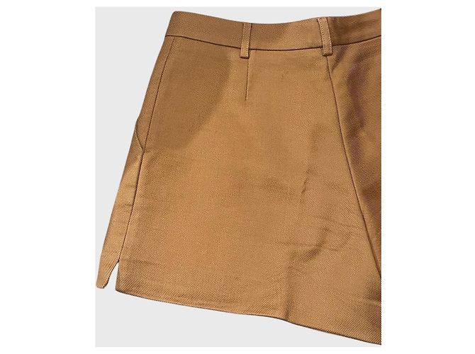 Emilio Pucci Short Pucci camel T.36 Camello - vista 3