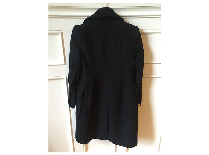Abrigo Carven Negro T.36 - vista 2