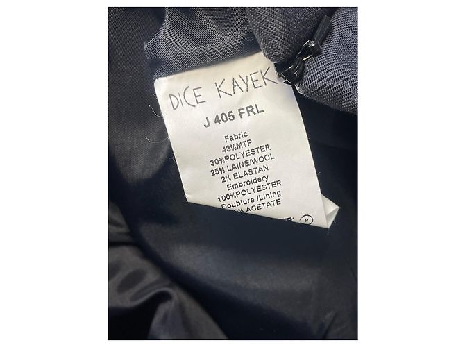 Falda Dice Kayek negra T.38 Negro - vista 5