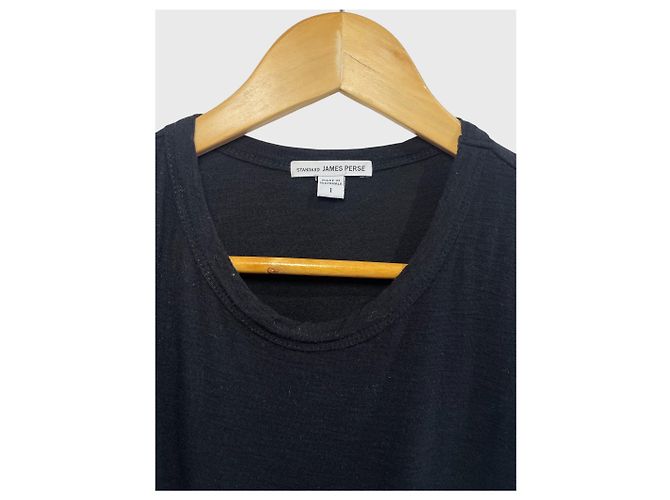 Autre Marque James Perse Kleid schwarz T.36 - Ansicht 2