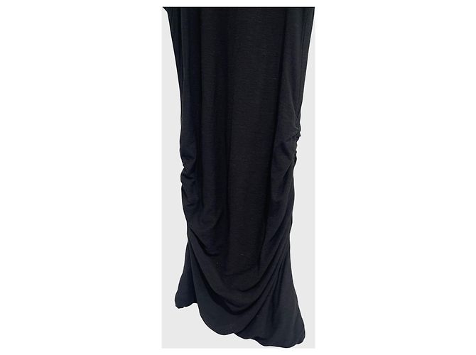 Autre Marque James Perse Kleid schwarz T.36 - Ansicht 3