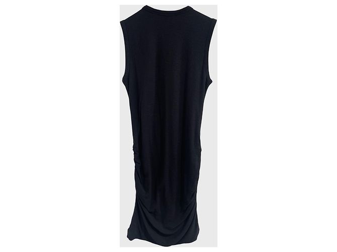 Autre Marque James Perse Kleid schwarz T.36 - Ansicht 4