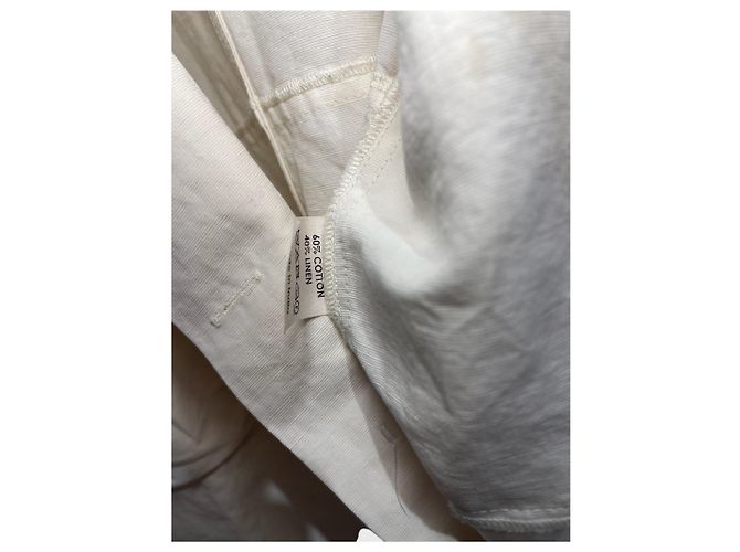 Macacão Dries Van Noten T.M Branco - vista 10