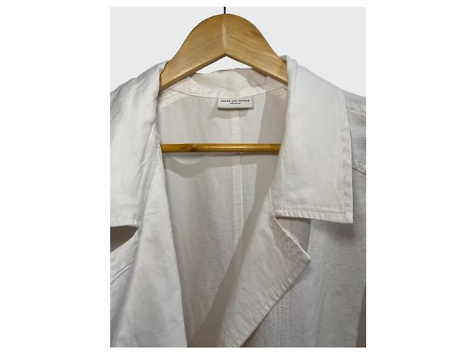 Macacão Dries Van Noten T.M Branco - vista 9