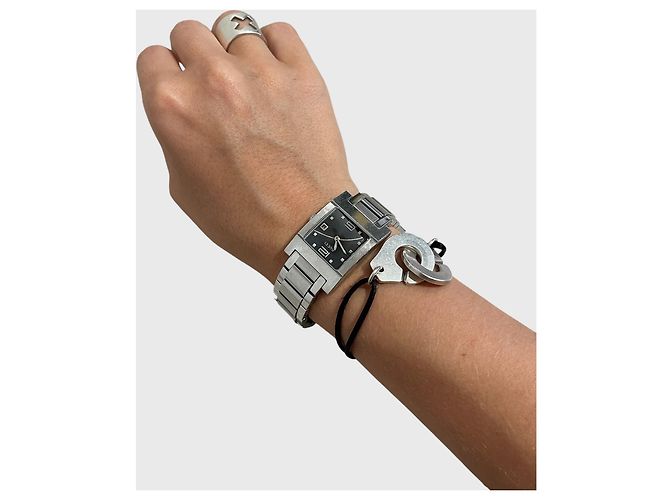 Reloj Gucci 7700L de acero esfera negra Metálico - vista 2