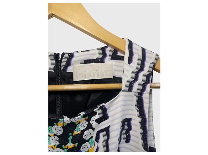 Vestido Peter Pilotto T.36 Negro - vista 4