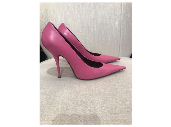 Décolleté Balenciaga rosa T.40 - vista 2