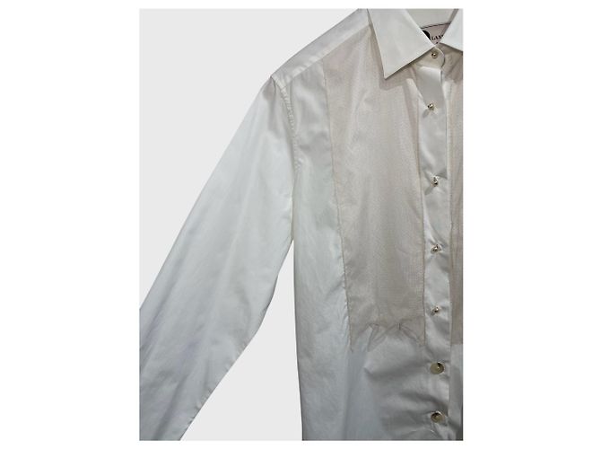 Camicia Lanvin bianca T.42 Bianco - vista 2