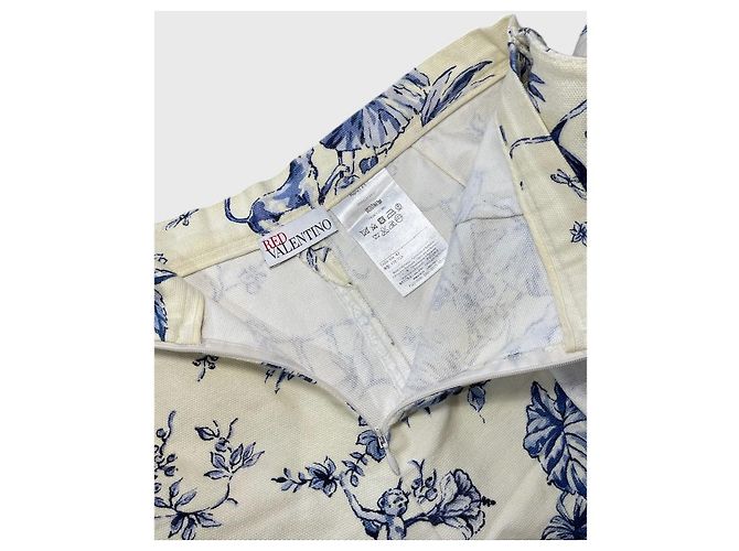 Valentino Garavani Falda-pantalón Red Valentino T.38 Beige - vista 4