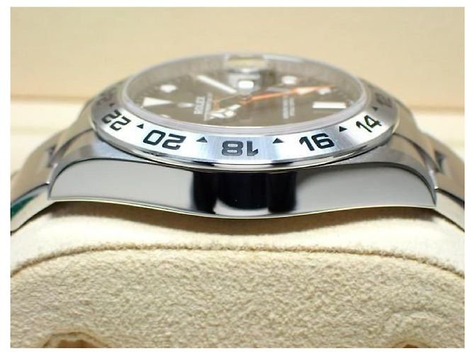 ROLEX EXPLORERII quadrante nero 226570 '21 Uomo Argento - vista 5