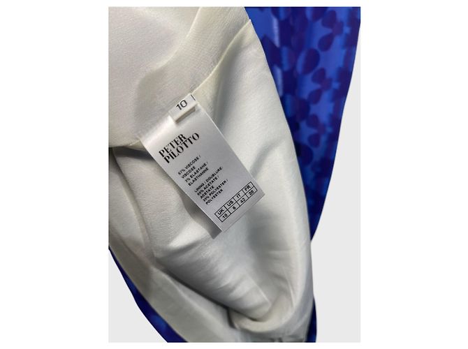Peter Pilotto Kleid blau T.38 - Ansicht 6