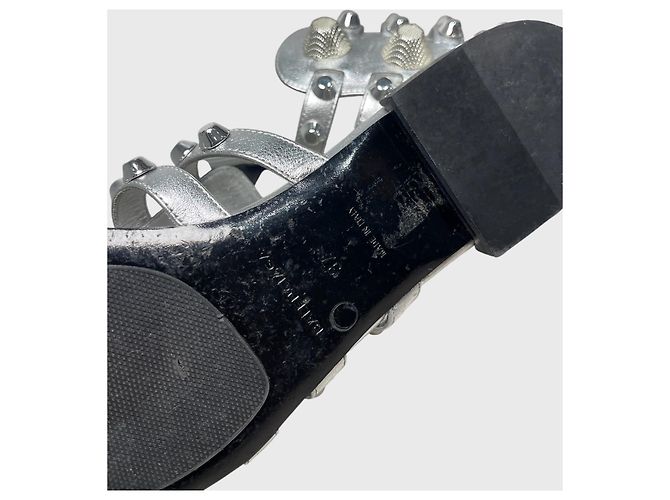 Sandali Balenciaga argento T.37 Metallico - vista 7