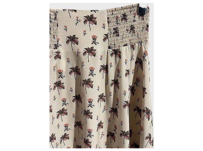 Jupe Prada imprimée T.34 Beige - view 3