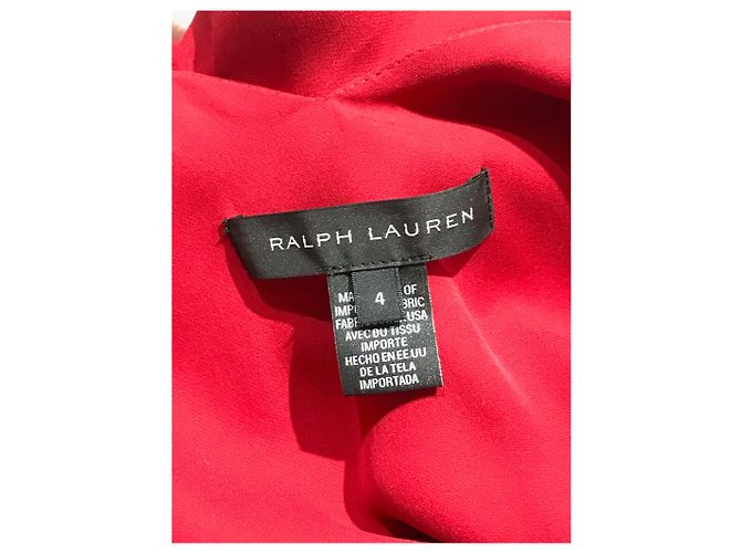 Ralph Lauren Kleid rot T.4 - Ansicht 5