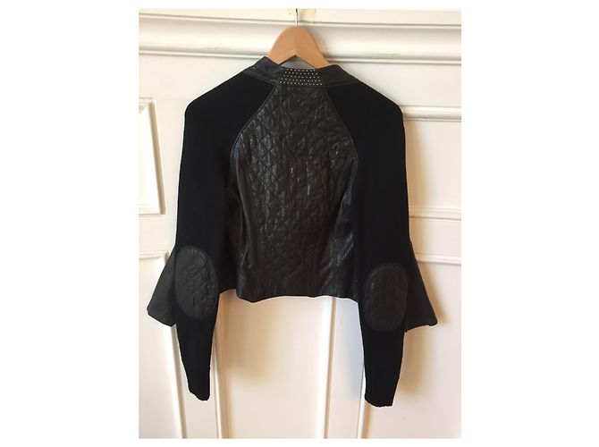 Jacke Yigal Azrouel T.36 Schwarz - Ansicht 2