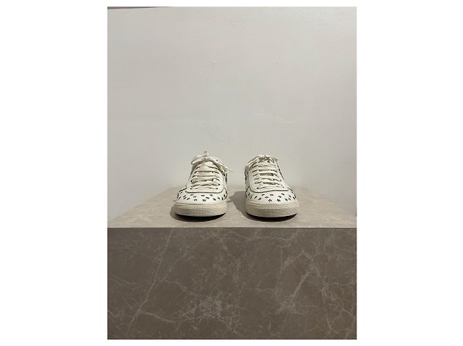 Autre Marque Sneaker Saint Laurent bianca T.39 Bianco - vista 2