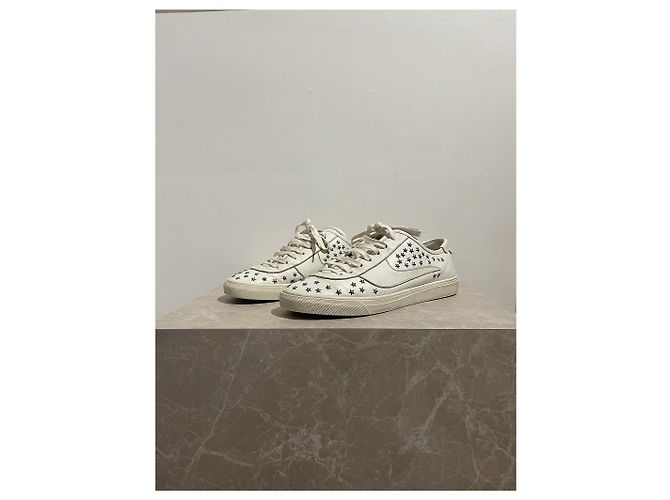 Autre Marque Sneaker Saint Laurent bianca T.39 Bianco - vista 3