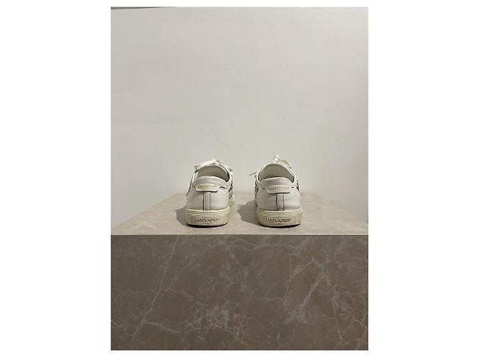 Autre Marque Sneaker Saint Laurent bianca T.39 Bianco - vista 4