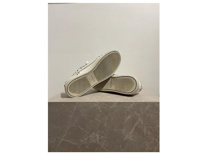 Autre Marque Sneaker Saint Laurent bianca T.39 Bianco - vista 7