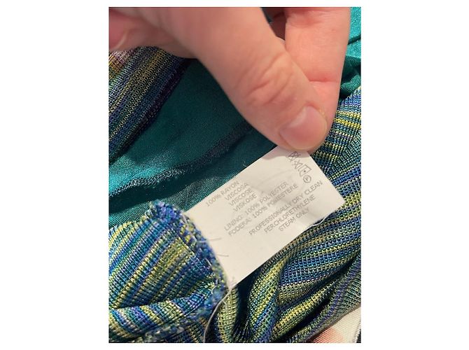 Falda Missoni verde T.40 - vista 11