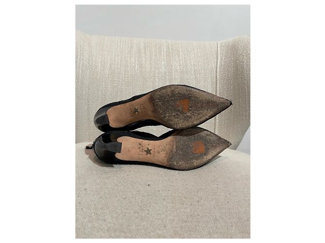 Autre Marque Boots Dior plumetis T.37 Schwarz - Ansicht 8
