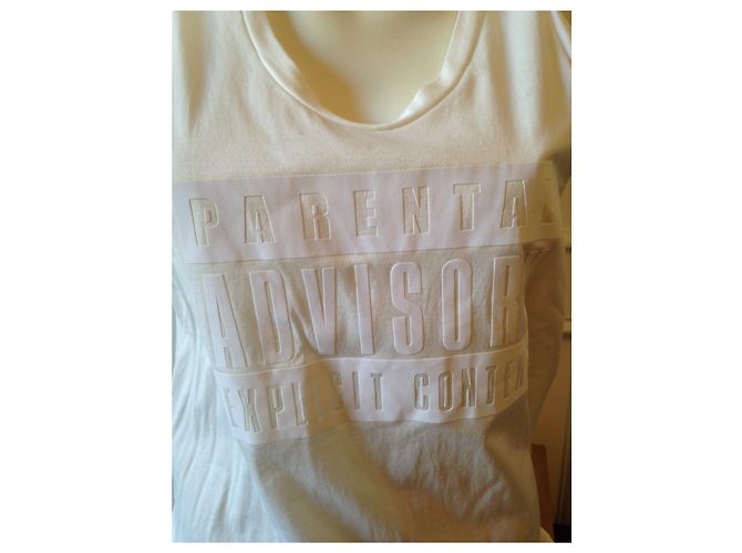 Top Alexander Wang T.XS Bianco - vista 3