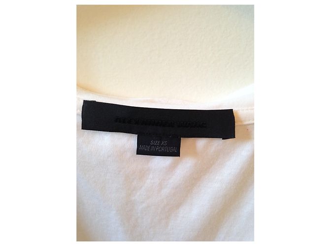 Top Alexander Wang T.XS Bianco - vista 5