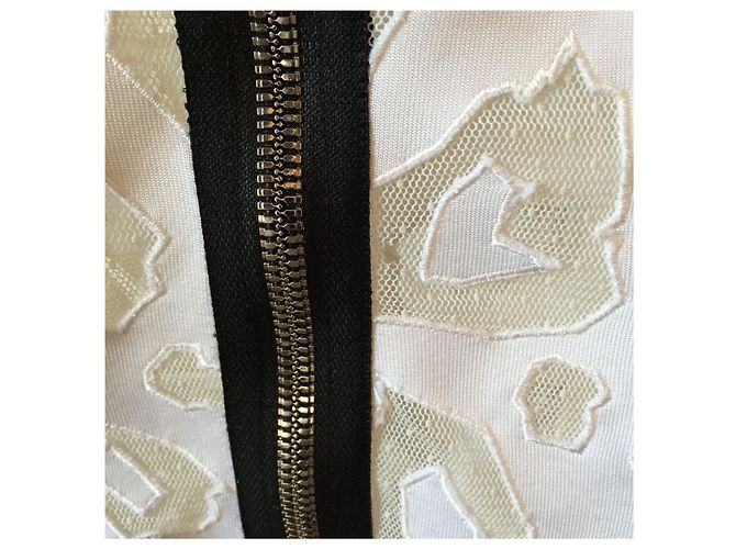 Top Anthony Vaccarello Blanco T.36 - vista 6