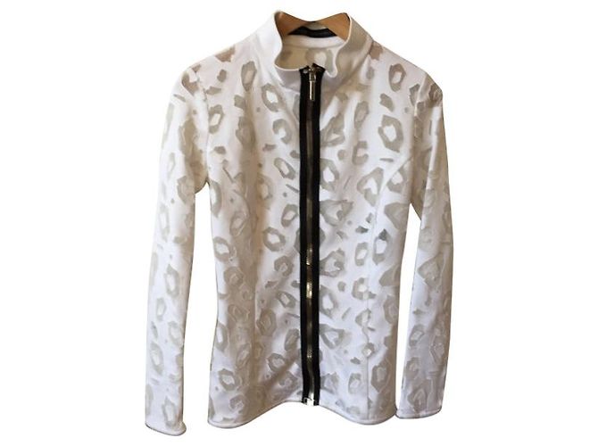Top Anthony Vaccarello Blanco T.36 - vista 9