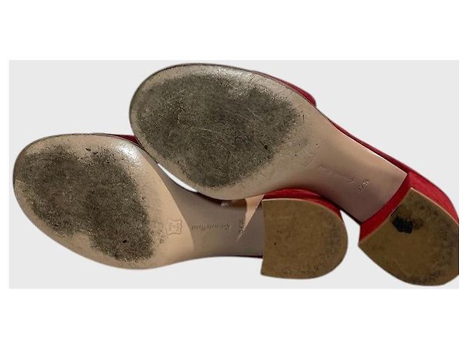 Mules Gianvito Rossi rouge T.37,5 Rosso - vista 5