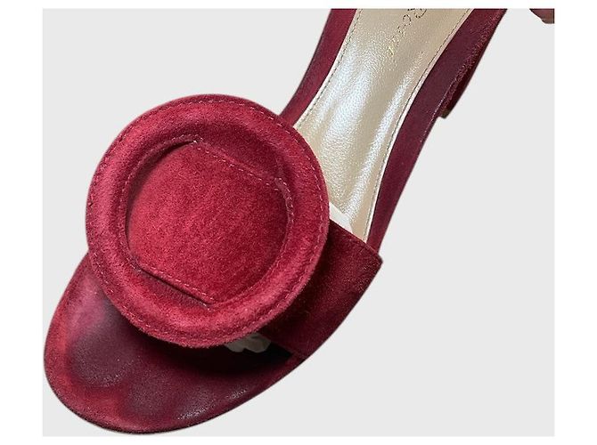 Mules Gianvito Rossi rouge T.37,5 Rosso - vista 6