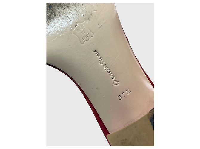 Mules Gianvito Rossi rouge T.37,5 Rosso - vista 9