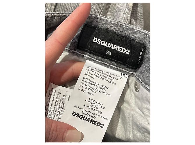 Dsquared2 Jeans Dsquared cinza T.34 - vista 4