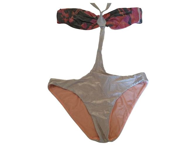 Bañador Missoni Plateado Iridiscente Gris - vista 7