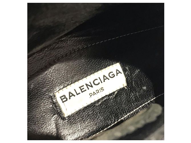 Boots Balenciaga T.41 Schwarz - Ansicht 7