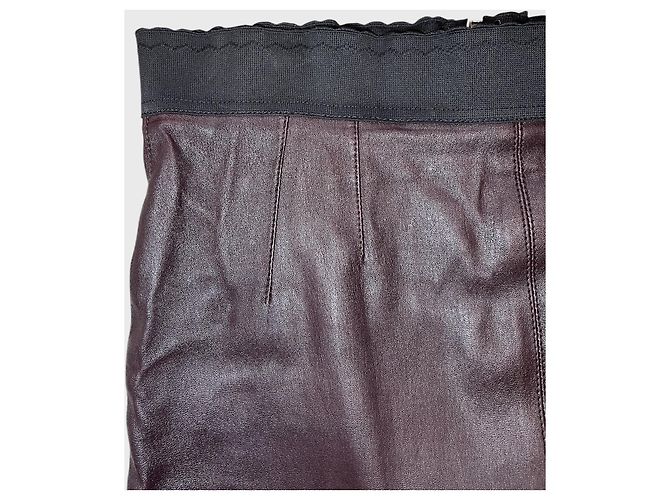 Gonna Dolce & Gabbana bordeaux T.40 Bordò - vista 2