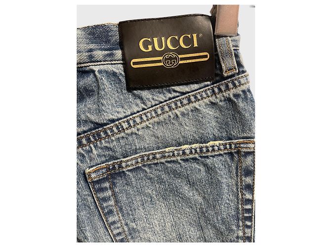 Vaqueros Gucci azules T.34 - vista 2