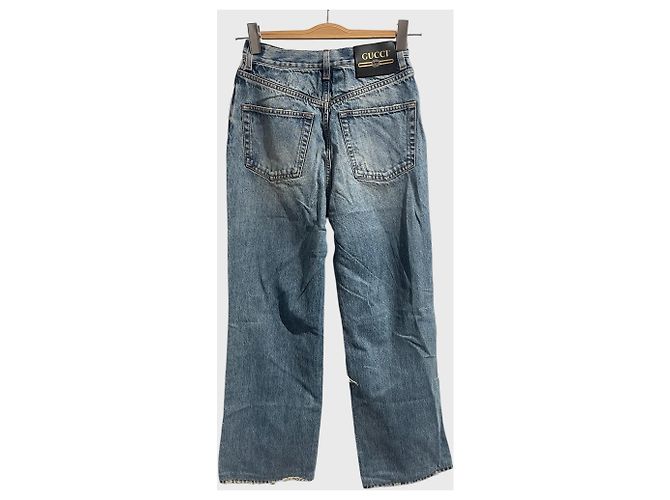 Vaqueros Gucci azules T.34 - vista 3
