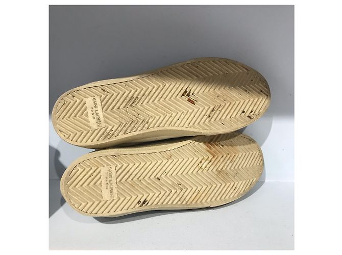 Autre Marque Sneakers Saint Laurent bianche T.38 IT Bianco - vista 5