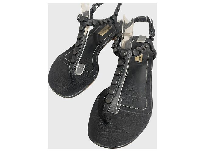 Sandali Balenciaga neri T.38 Nero - vista 3