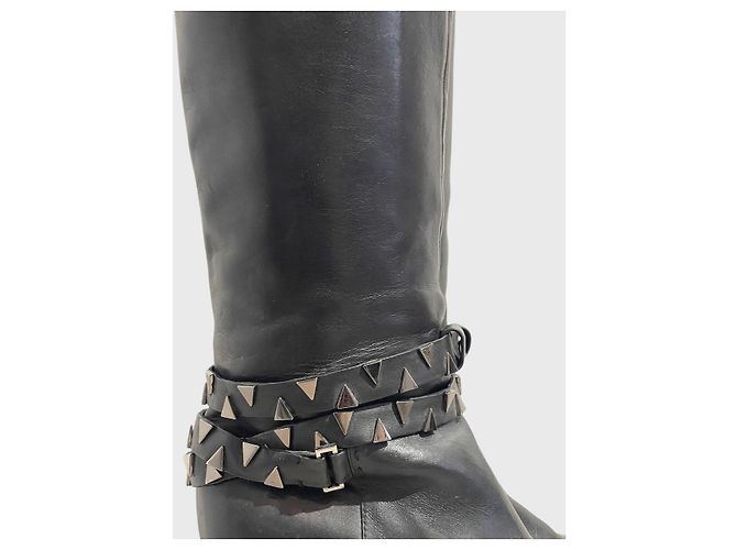 Botas Aquazzura negras T.38 Negro - vista 2